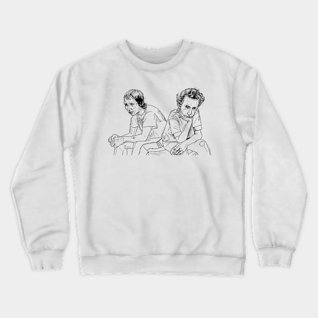 Gummo B&W Crewneck Sweatshirt by ryanbudgie